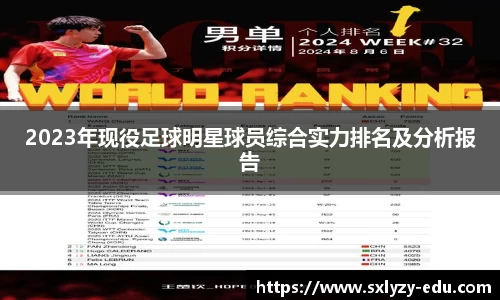 2023年现役足球明星球员综合实力排名及分析报告